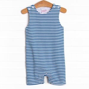 Stitchy Fish Evan Jon Jon, Persian Blue Stripe, Like New